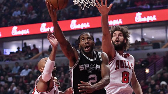 Basketbols: Spurs vs Bulls - 1