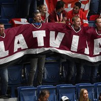 Опрос: За матчами сборной Латвии на ЧМ-2019 по хоккею следили 60% населения