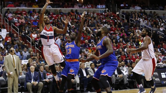 Knicks vs Wizards; Porziņģis - 3