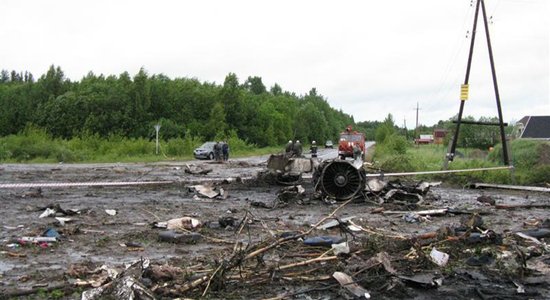 Следствие: штурман разбившегося Ту-134 был пьян