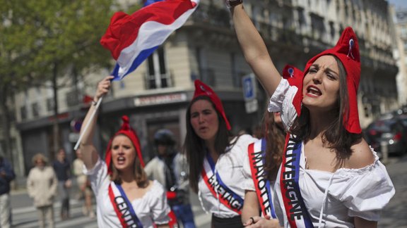 protest against gay marriage France