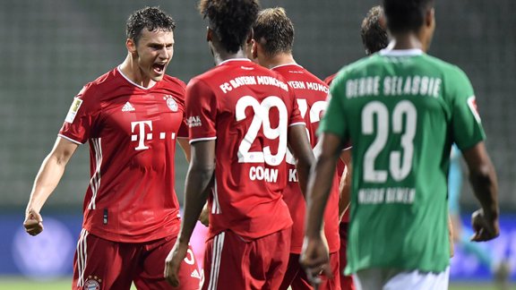 Minhenes 'Bayern' astoto gadu pēc kārtas triumfē bundeslīgā Minhenes 'Bayern' astoto gadu pēc kārtas triumfē bundeslīgā