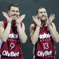 Strēlnieks un Dairis Bertāns gatavojas palīdzēt Latvijas izlasei izšķirošajā PK kvalifikācijas mačā