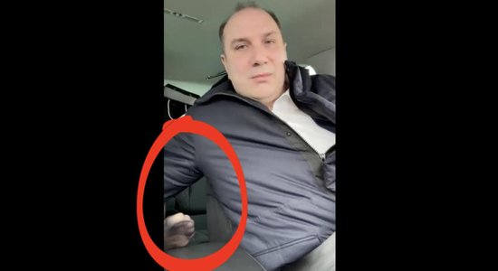 Скандал с "поглаживанием коленки" на видео с Ласманисом: дело дошло до полиции