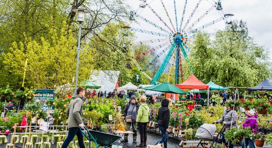 Foto: Simtiem augu un iespaidīga andele grandiozajā Latvijas Stādu parādē