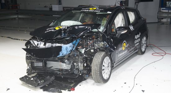 Jauno 'Nissan Micra' drošībā 'EuroNCAP' novērtē ar piecām zvaigznēm