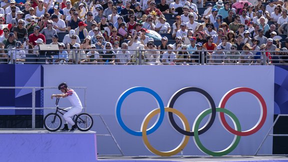 Parīzes olimpiskās spēlēs, BMX frīstails: Ernests Zēbolds