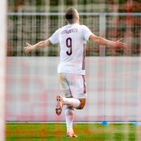 Latvijas futbolisti atkārto savu nezaudēto spēļu sērijas rekordu