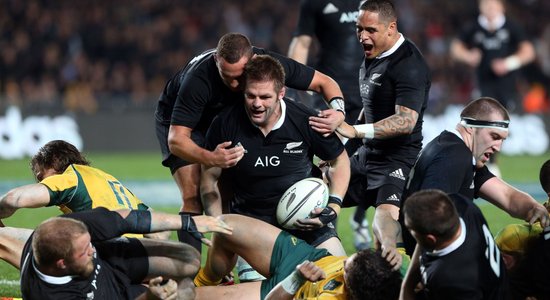 'All Blacks' regbisti 'atriebjas' Austrālijai