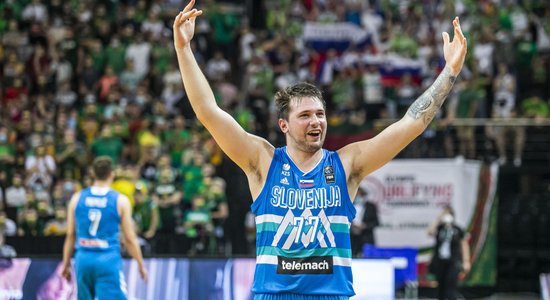 Slovēnijas Basketbola federācija neziņā par Dončiča līguma apdrošināšanu
