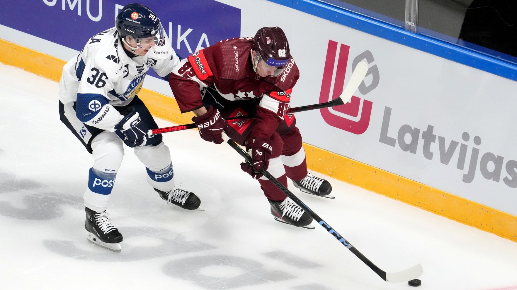 Somijas izlases treneris pēc spēlēm Rīgā: Latvijas hokejistus nav viegli uzvarēt