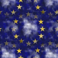 Бэнкси изобразил флаг Евросоюза без одной звезды