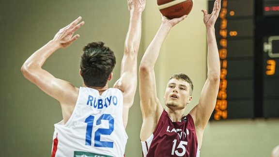 Basketbols, U-19 Pasaules kauss: Latvija - Puertoriko