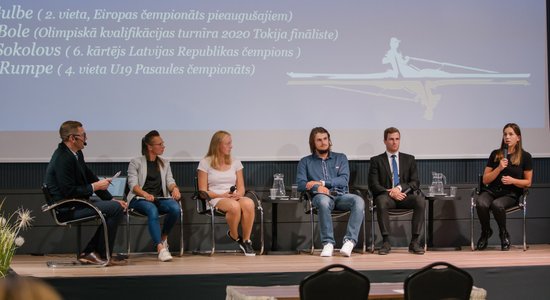 Foto: Latvijas Airēšanas federācijas kongresā diskutē par sporta veida popularitātes celšanu