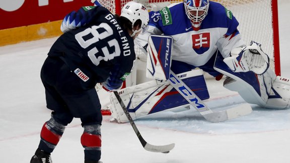 Hokejs, pasaules čempionāts: ASV - Slovākija