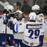 Hokeja skola 'Rīga' OHL spēlē sagrauj 'Prizma' hokejistus