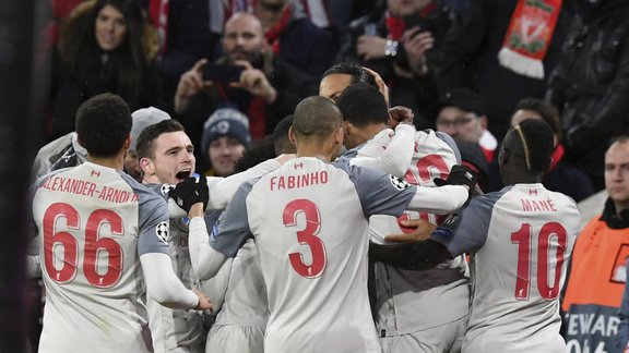 'Liverpool' droši uzvar 'Bayern' un sasniedz Čempionu līgas ceturtdaļfinālu 'Liverpool' droši uzvar 'Bayern' un sasniedz Čempionu līgas ceturtdaļfinālu