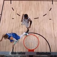 Video: 'Clippers' spēlētājs Moriss apzināti uzkāpj uz Dončiča sāpošās potītes