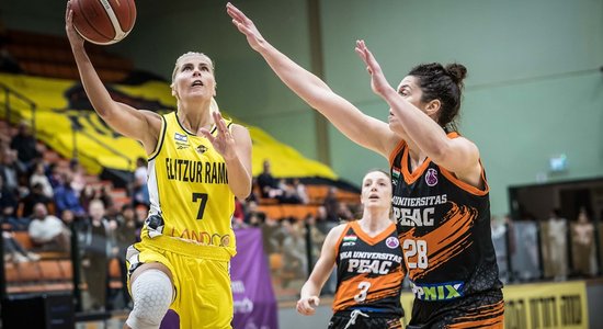 Babkinai septiņi punkti zaudētā Izraēlas basketbola čempionāta finālsērijas ceturtajā spēlē