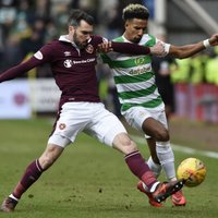 Pēc 69 panākumiem pārtrūkst 'Celtic' futbolistu nezaudēto spēļu sērija