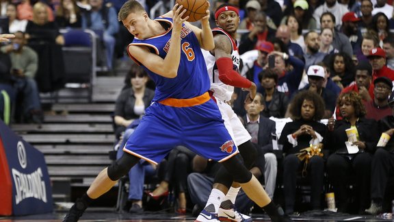 Knicks vs Wizards; Porziņģis - 4