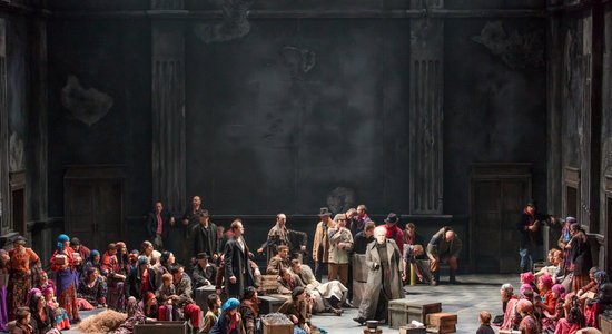 Foto: Verdi opera 'Trubadūrs' kā stāsts par Latvijas brīvības cīņu laiku