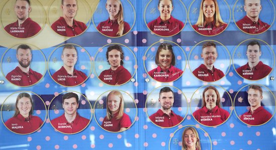 Infografika: Latvijas 29 olimpieši, desmit sporta veidi, 14 disciplīnas