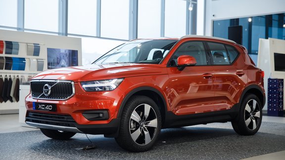 Rīgā prezentē 'Volvo XC40'