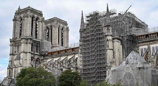 Parīzes Dievmātes katedrāle ir sagatavota atjaunošanas darbiem