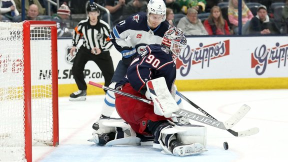 elvis merzļikins,hokejs,nhl,blue jackets