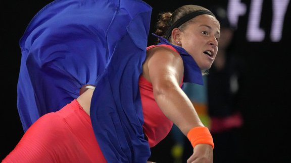 Teniss, Australian Open: Jeļena Ostapenko - Jeļena Ribakina - 3