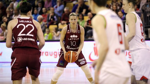 Sieviešu basketbols: Latvija - Baltkrievija - 22