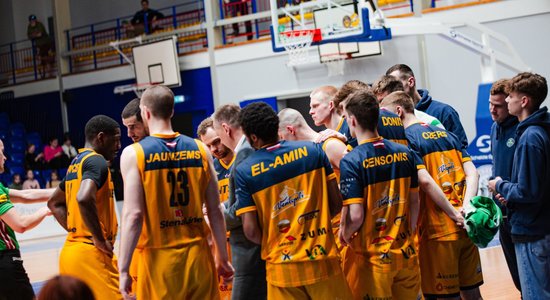 "Ventspils" basketbolisti ar uzvaru Liepājā tuvojas Latvijas čempionāta bronzai