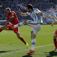 Argentīna dramatiskā pagarinājumā izrauj uzvaru pret Šveici un iekļūst ceturtdaļfinālā