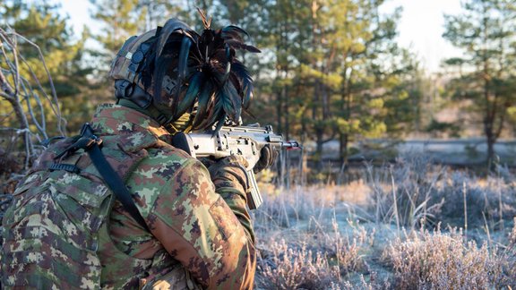 Latvijas bruņoto spēku un NATO kaujas grupu kopīgas militārās mācības “Bold Axe” - 3