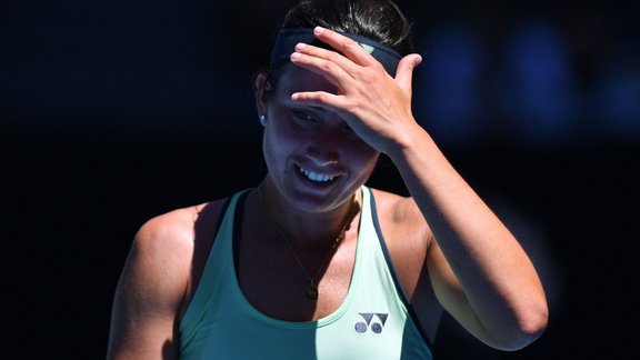 Teniss, Australian open: Anastasija Sevastova - Marija Šarapova - 1