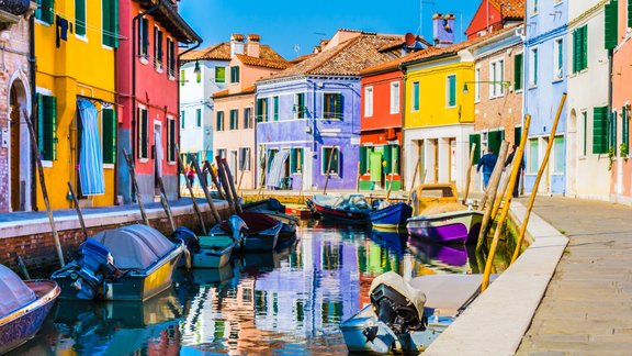 Burano Itālija Venēcija