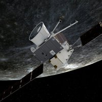 Eiropas un Japānas kosmiskā zonde 'BepiColombo' nosūtījusi pirmo fotoattēlu no Merkura