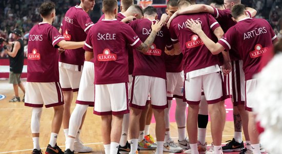 Latvijas basketbola izlases delegācija uz Taivānu lidos divās daļās