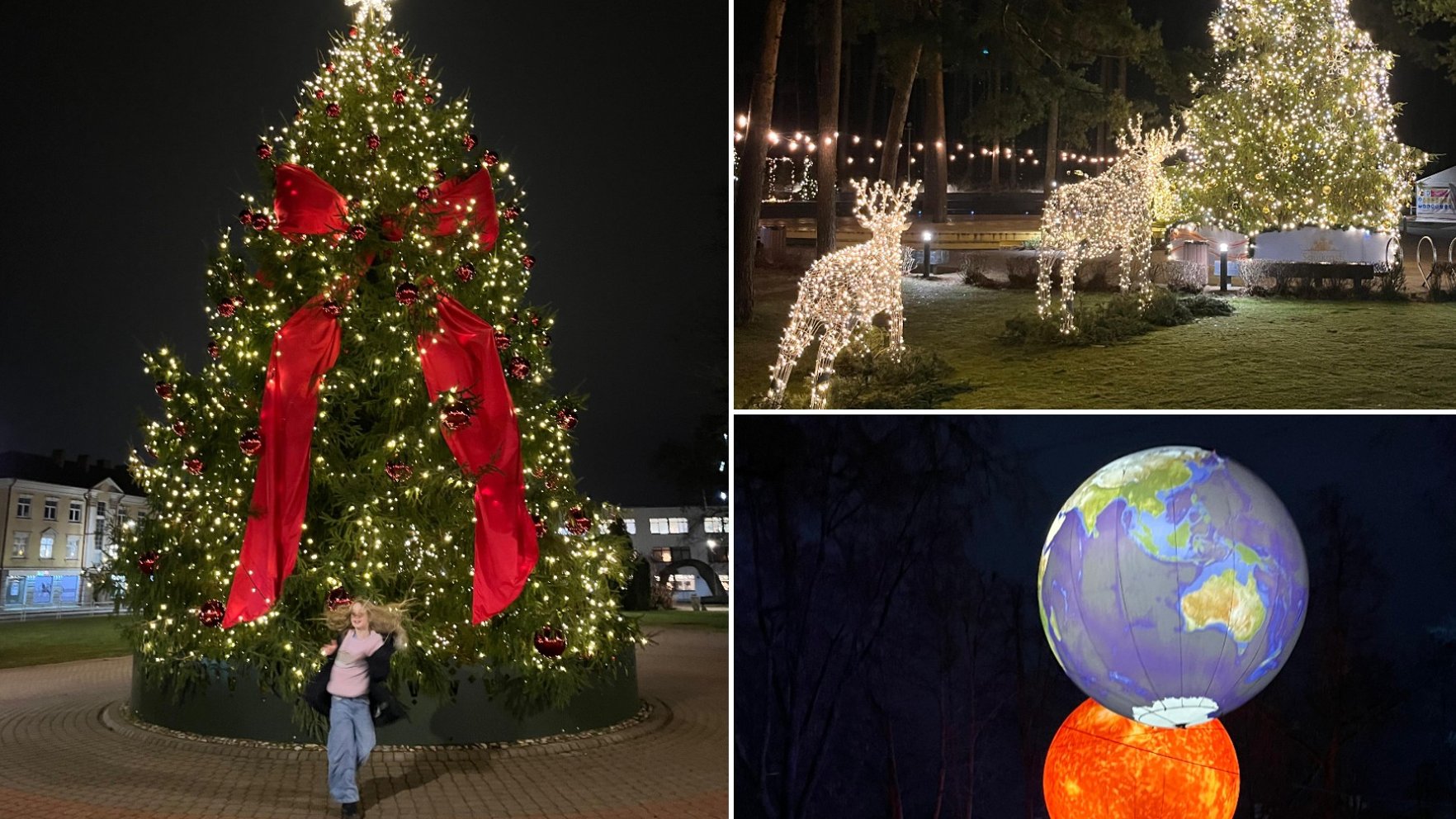Latvijas eglīšu tūre – no grezni izrotātām pilsētām līdz ziemas pasakai laukos