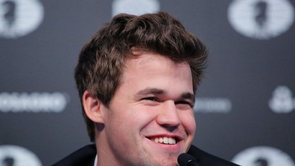 Magnus Carlsen of Norway