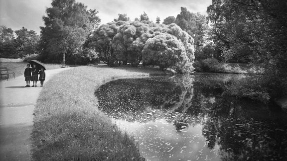 Roberts Johansons, Rīgas Vēstures un kuģniecības muzejs. Arkādijas parks, 1938. gads.