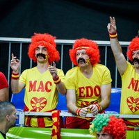 Maķedonija negaidīti pārliecinoši uzvar Serbiju
