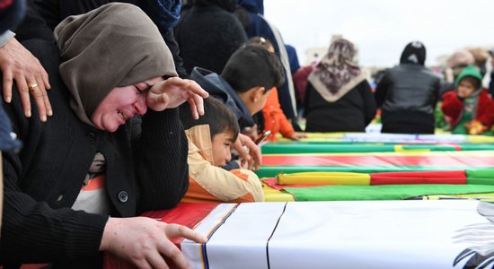 Afrīna aicina Sīriju izbeigt Turcijas lidojumus virs šī reģiona