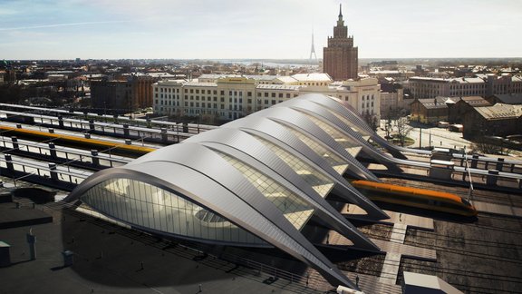 Kā izskatīsies Rīgas centrs pēc "Rail Baltica" ieviešanas - 12