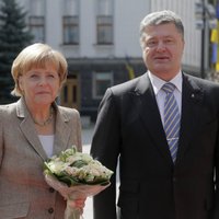 Merkele ierodas vizītē Ukrainā