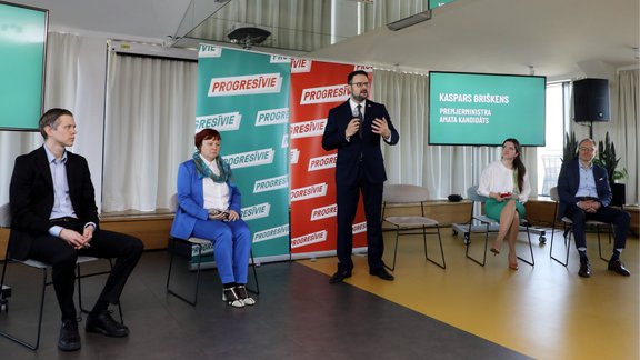 Partijas "Progresīvie" preses konference - 3