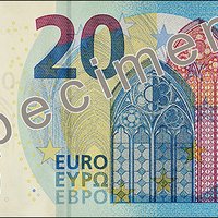 ФОТО: Представлена новая банкнота номиналом в 20 евро