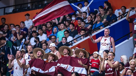 Basketbols, Pasaules kauss: Latvija - Brazīlija - 50