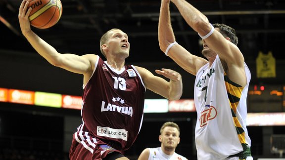 basketbols  latvija - lietuva